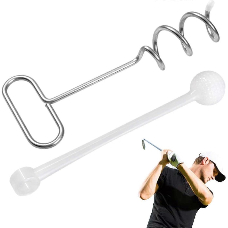 Portable Golf Hitting Trainer with Swivel Bar | Convenient Training Supplies for Golf Course, Courtyard, Parks, Training Ground