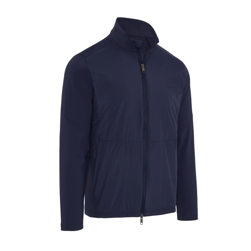Callaway Mens Water Resistant Hybrid Jacket with Sherpa Inner in Navy