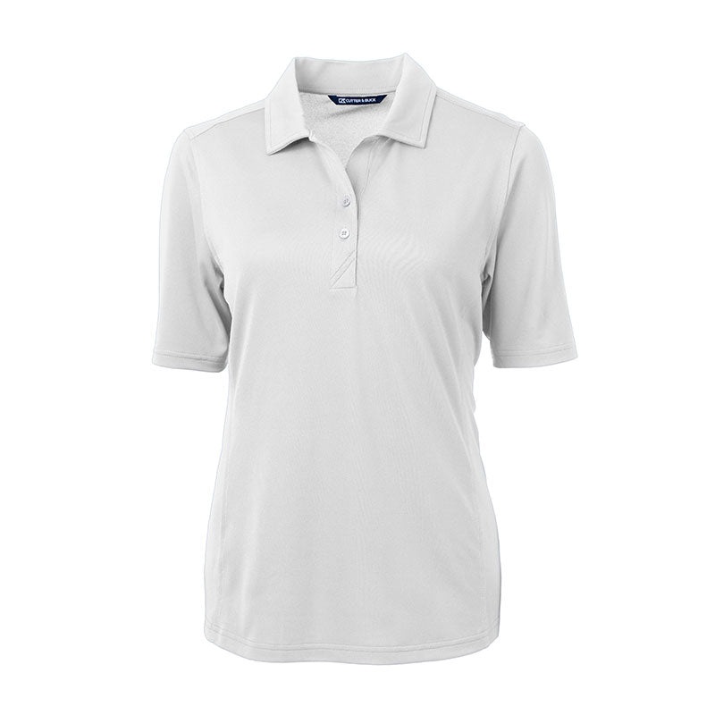 CUTTER & BUCK Virtue Eco Piq Women’s Polo (White)