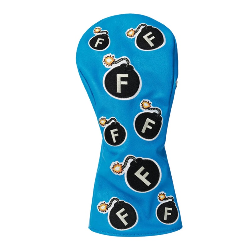 F Bomb Driver Headcover – Blue