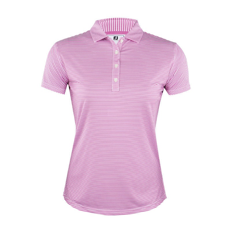 FOOTJOY Stripe Women’s Polo (Purple)