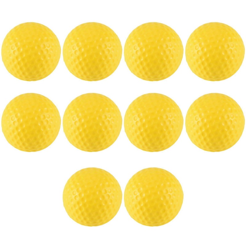 Pack of 10 Golf Balls Golf Training Soft Balls Exercise Balls Ref: 9634