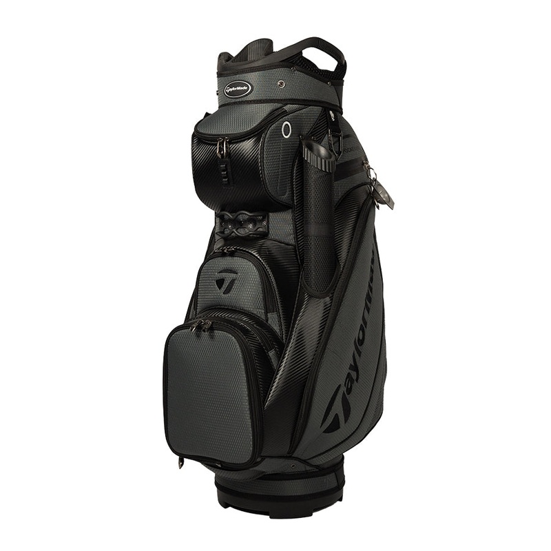 TaylorMade 25 Premium Cart Bag – Charcoal/Black