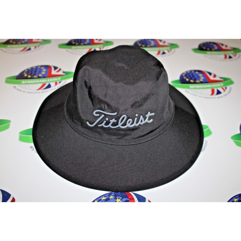 Titleist Players Stadry waterproof bucket hat black/charcoal one size fits all