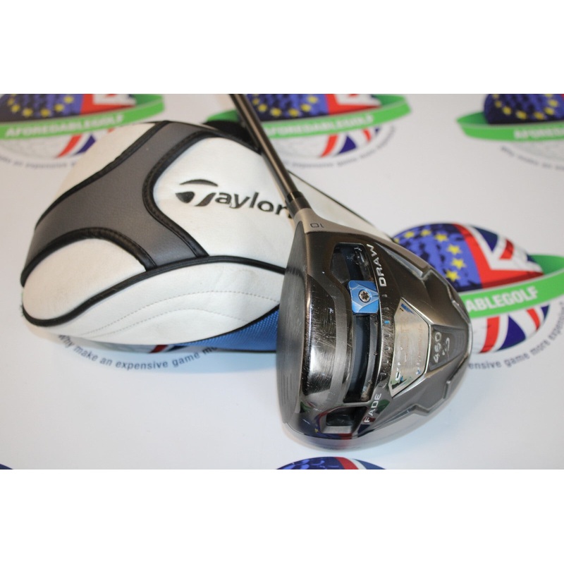 Used Taylormade Sldr 460 S 10 Degree Driver Fujikura Speeder 57 Seniors Flex