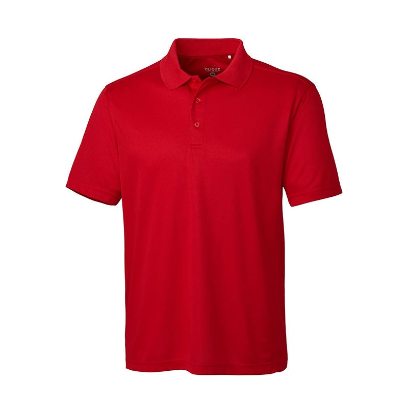 CUTTER & BUCK Clique Ice Pique Men’s Tech Polo (Red)