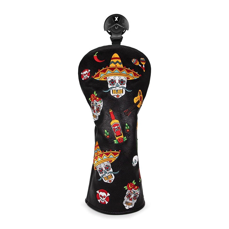 GENERAL ITEM Barudan Maxico Calavera Skull Fairway Headcover
