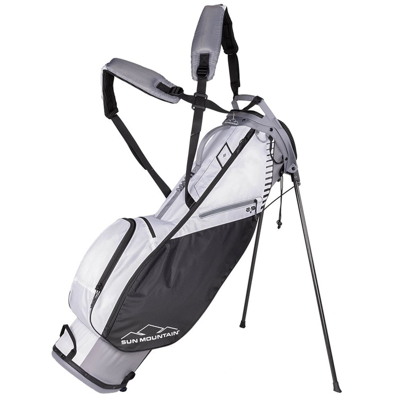Sun Mountain 2.5+ Stand Bag – Nickel / White