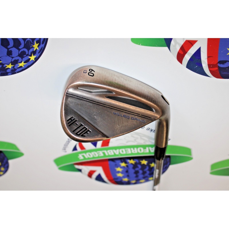 Used Taylormade Milled Grind Hi-Toe Copper 60/13 Lob Wedge Kbs Tour 120 Stiff