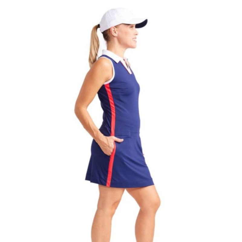 Kinona Wine and Nine Dress – Navy