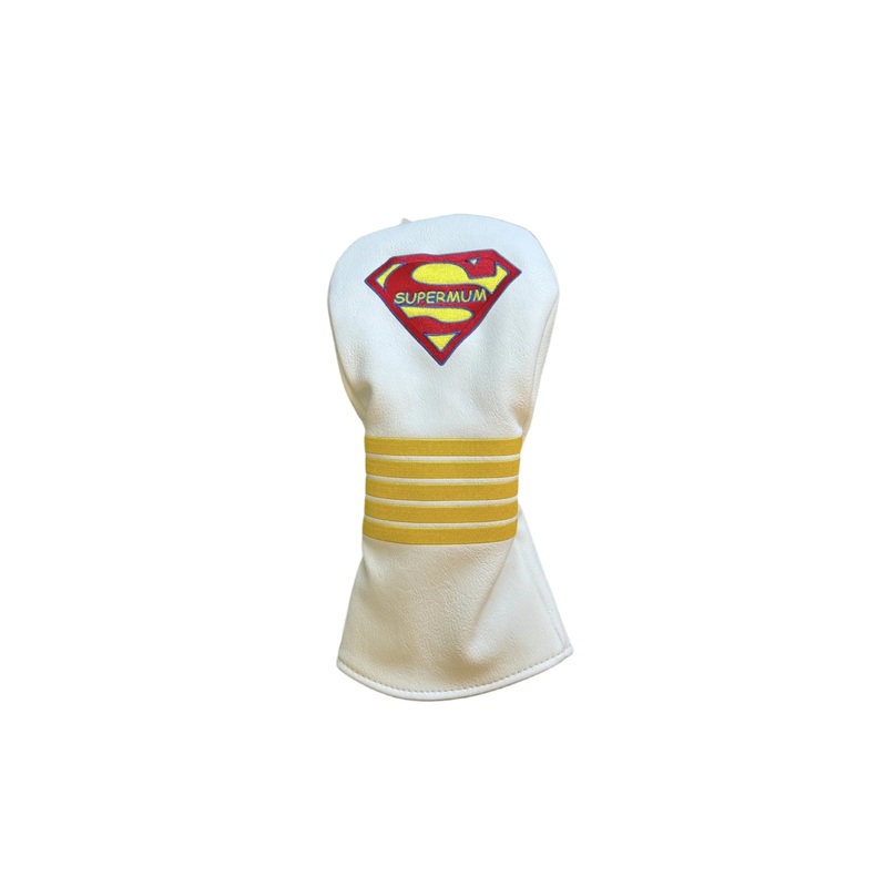 Mothers Day Head Cover – SuperMum Yellow