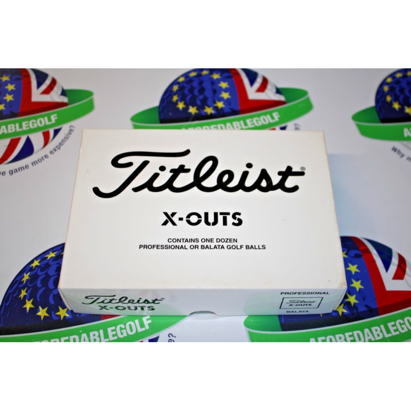 New 1 Dozen Titleist XOuts Golf Balls