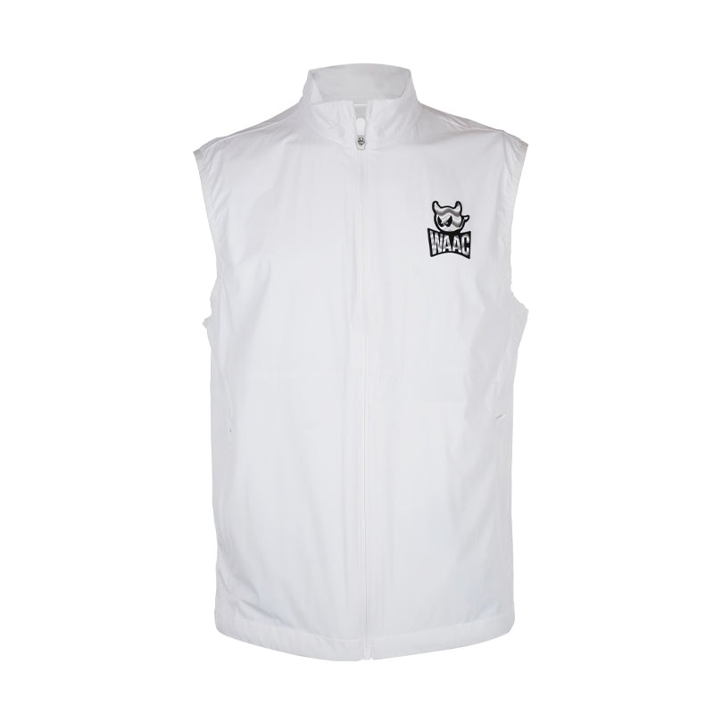 WAAC Korea Full-Zip Men’s Vest (White)