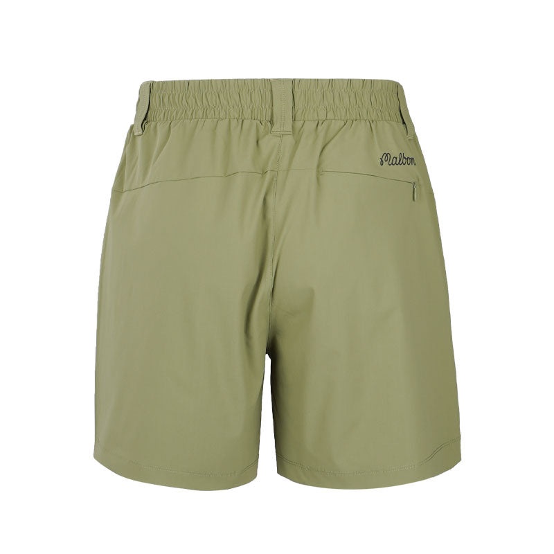 MALBON GOLF Trekker Tech Men’s Shorts (Conifer)