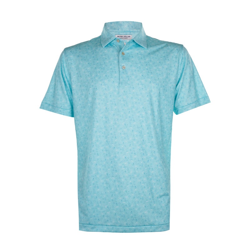 PETER MILLAR Show Me The Way Men’s Polo (Cabana Blue)