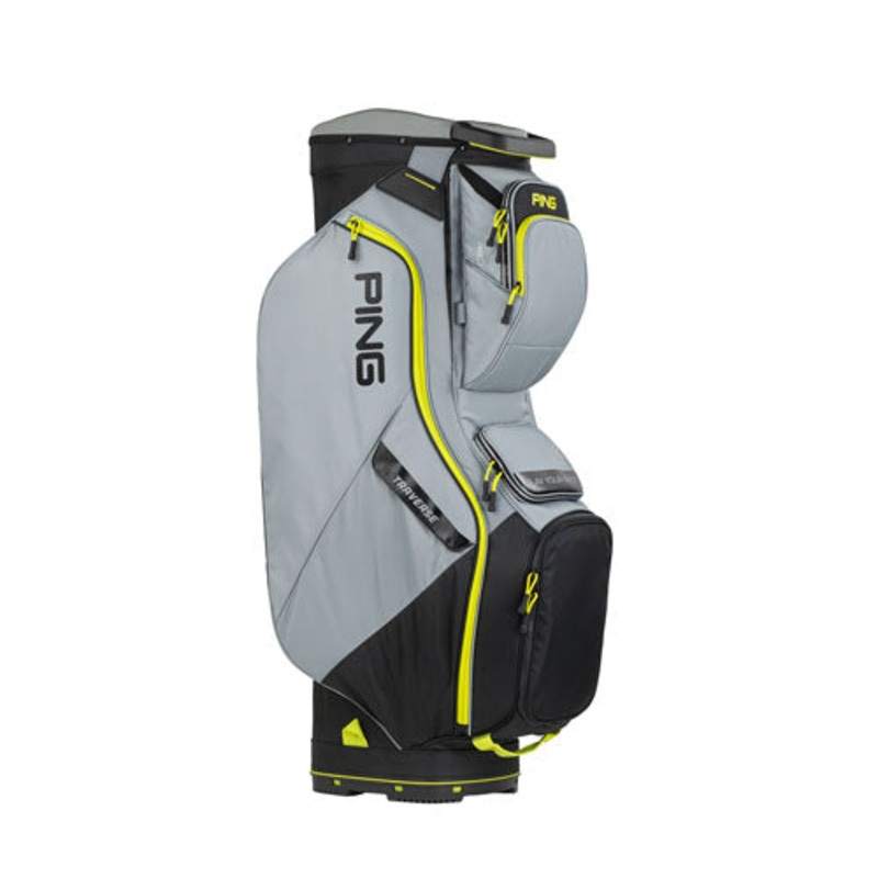 Ping Traverse Cart Bag – Iron/Black/Yellow