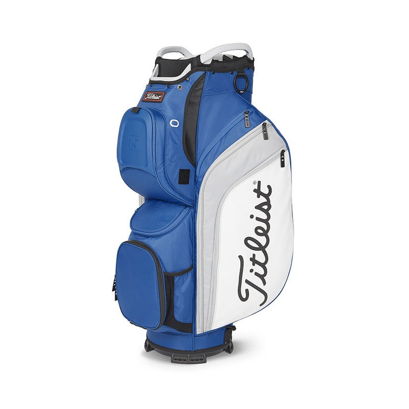 TITLEIST 2022 Cart 15 Cart Bag (Royal/White/Grey)