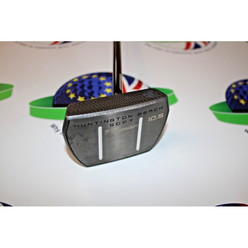 Used Cleveland Huntington Beach Soft Premier black 34 centre shaft putter