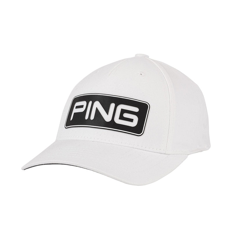 PING Tour Classic 214 Junior Cap (White/Black)