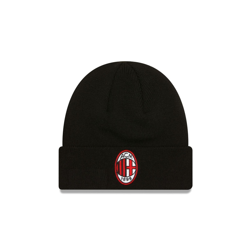 AC Milan Black Knit Hat|One Size