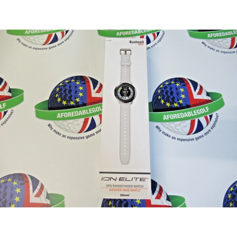Bushnell Golf Ion Elte Gps White Range Finder Watch