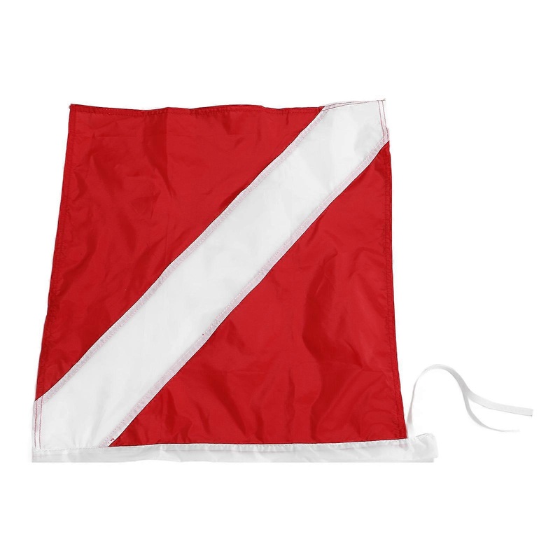 Detachable Dive Flag Boating Rectangular 2420.30.1in Reinforced Pole 1Set