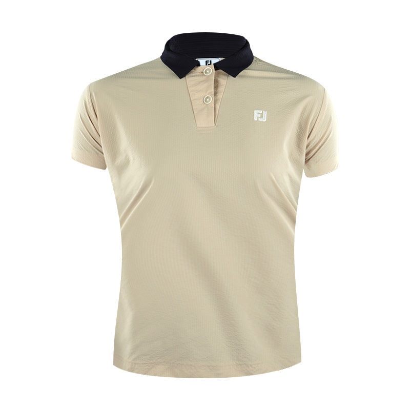 FOOTJOY Japan Seersucker Women’s Polo (Brown)