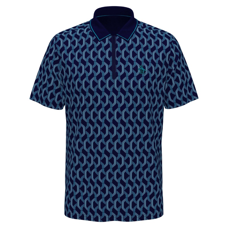 Men’s Heritage Jacquard Color Block Polo