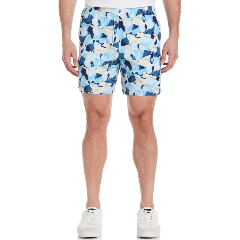 Men’s Tennis Print Layered Short