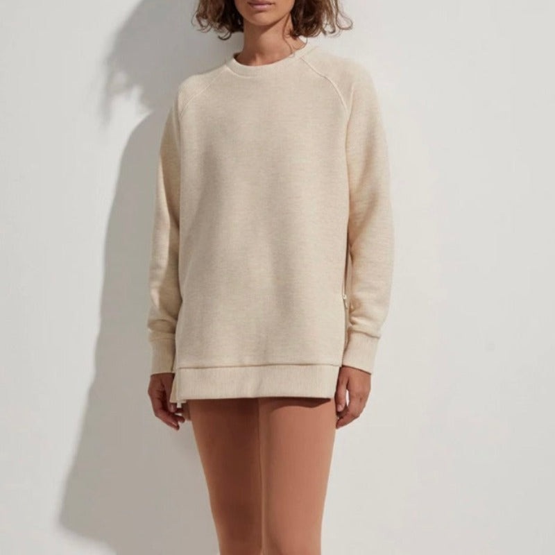 Varley Manning Sweat – Oatmeal