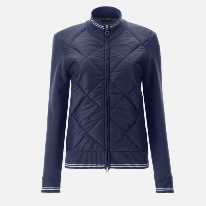 Cherv Naif Zip Jacket – Navy|4|6|8|10|12