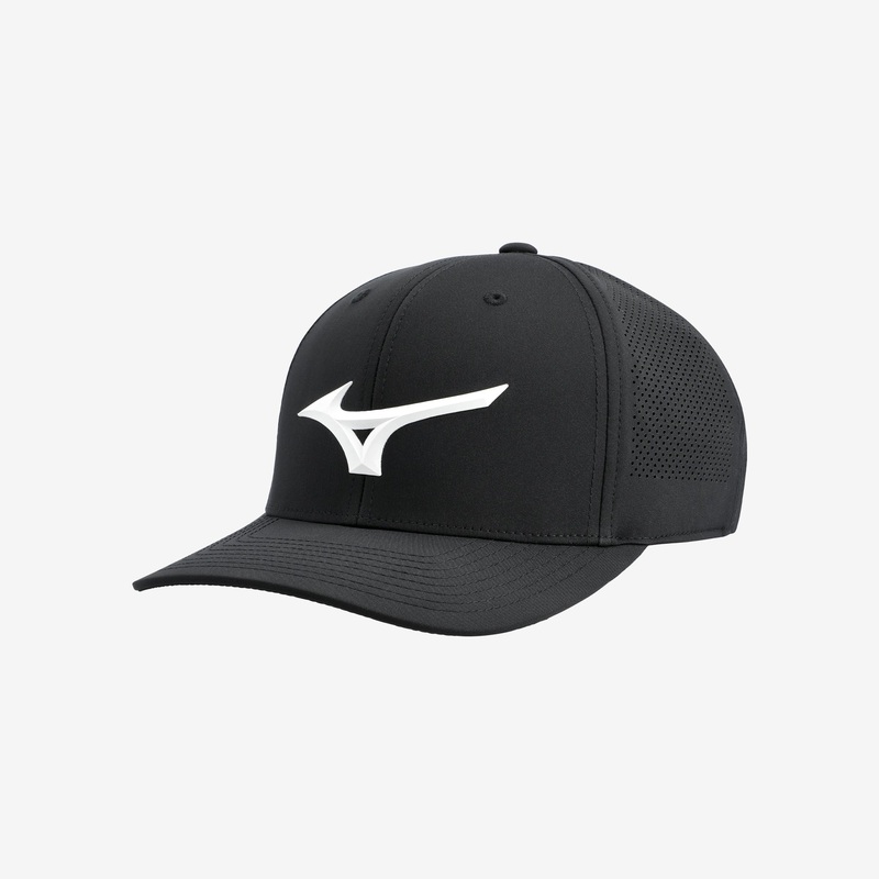 Mizuno Tour Vent Snapback – Black