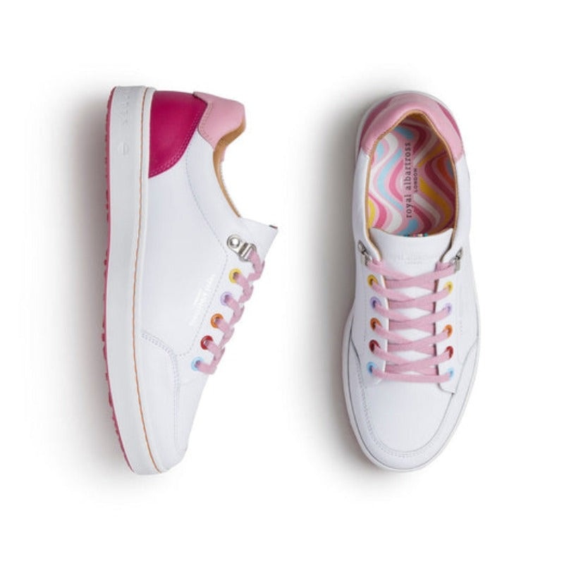 Royal Albartross Fieldfox Dream Shoe – White/Pink