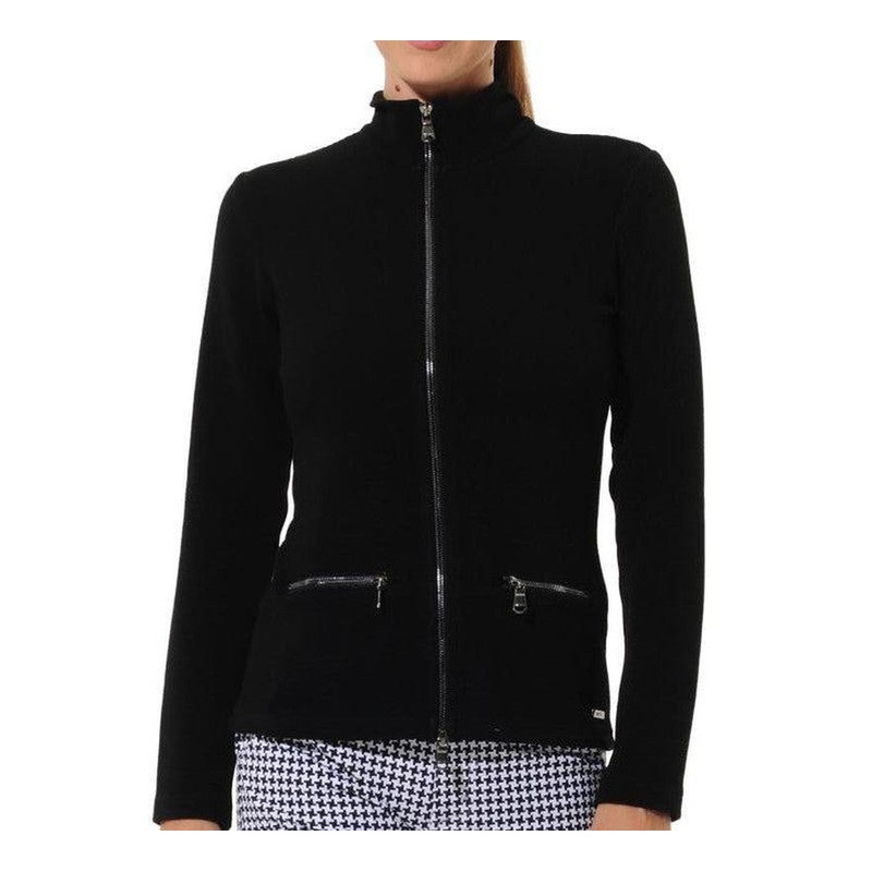 MDC Towelling Full Zip Jacket – Black