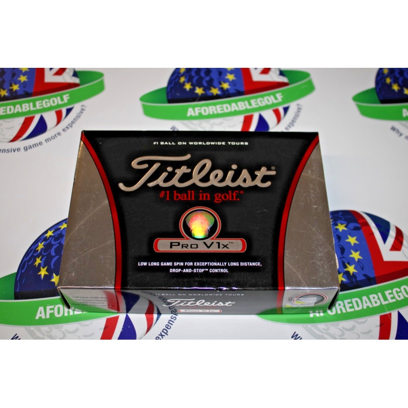 New 1 Dozen Titleist Pro V1 X Golf Balls