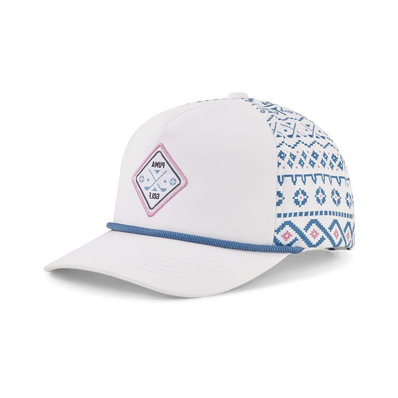PUMA Fairisle 5 Panel Tech Men’s Cap (White)