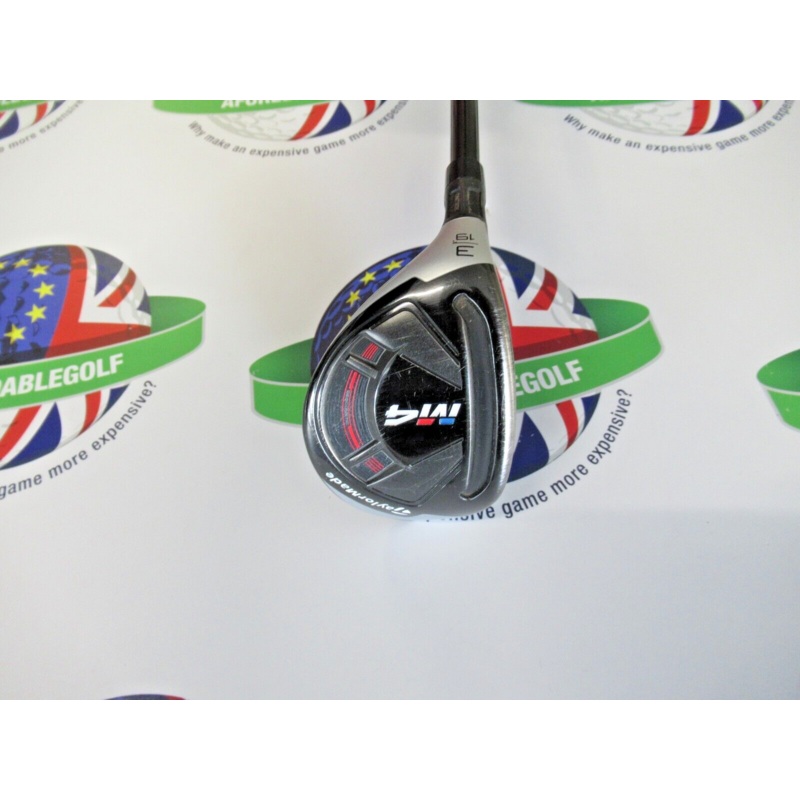 Taylormade Left Hand M4 19 Degree #3 Hybrid Fujikura Atmos 6R Regular Flex