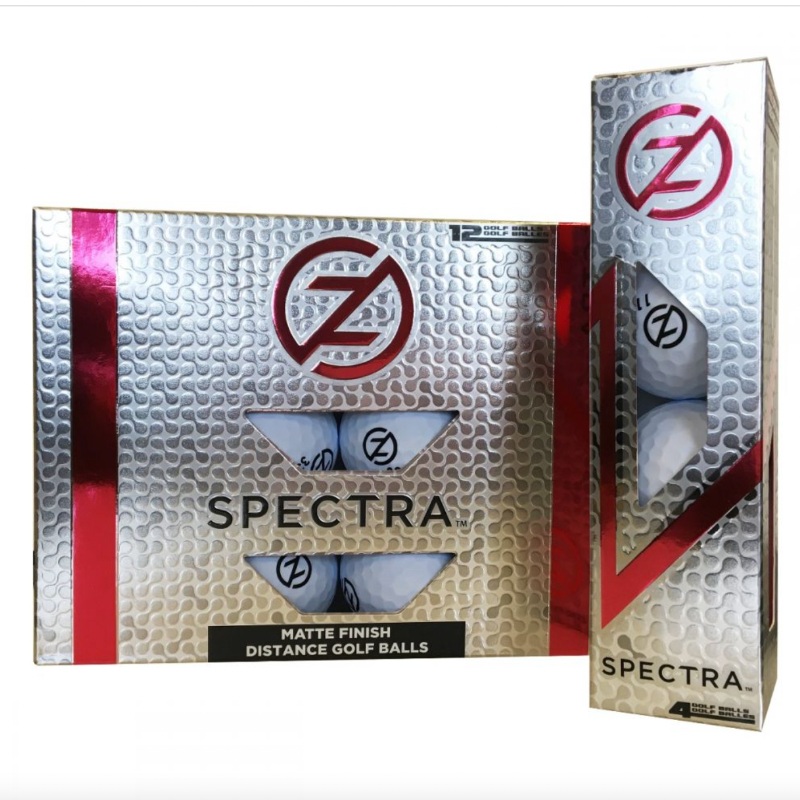 Zero Friction Spectra Golf Balls – 4 pack – White