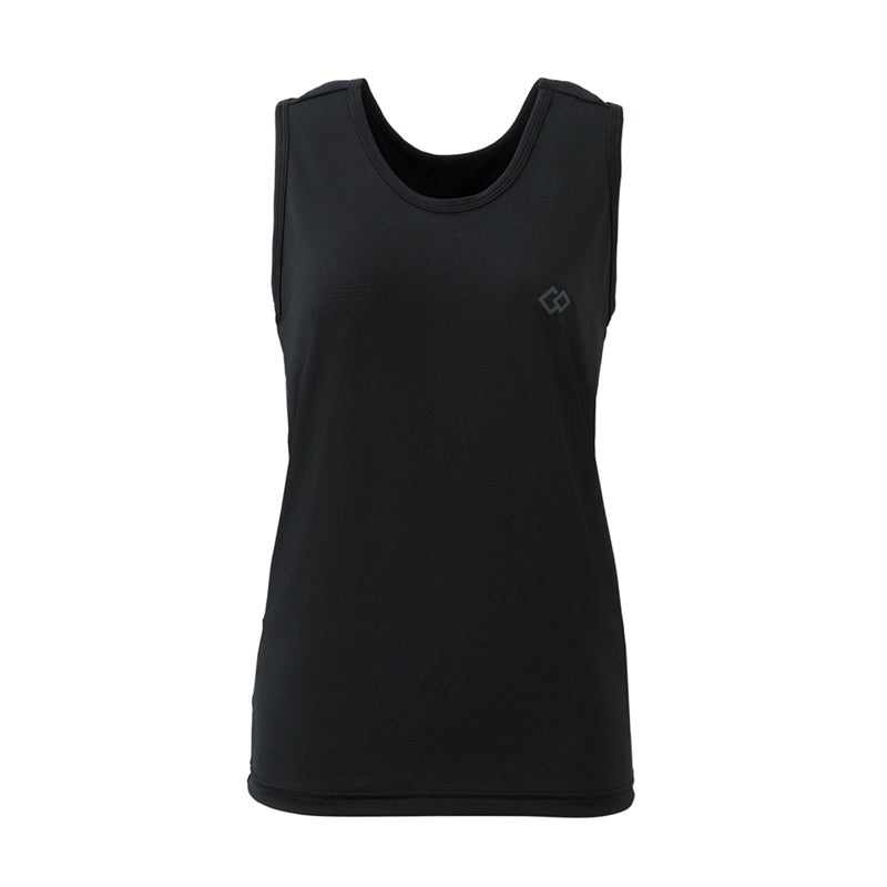 COLANTOTTE Tank Top Mesh Support (Black)