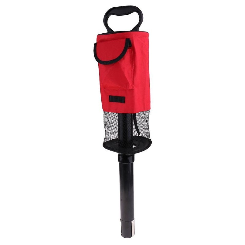 Convenient Golf Ball Shag Bag Pick Up Shagger Picker Collector Retriever