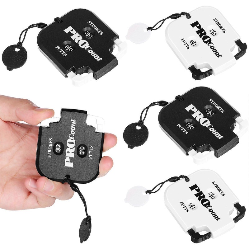 Golf Equipment Handheld Golfs Score Counters Rectangular Shape ABS Material Accurate Scoring