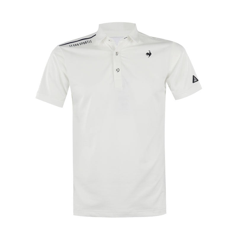 LE COQ SPORTIF GOLF Solid Men’s Polo (White)