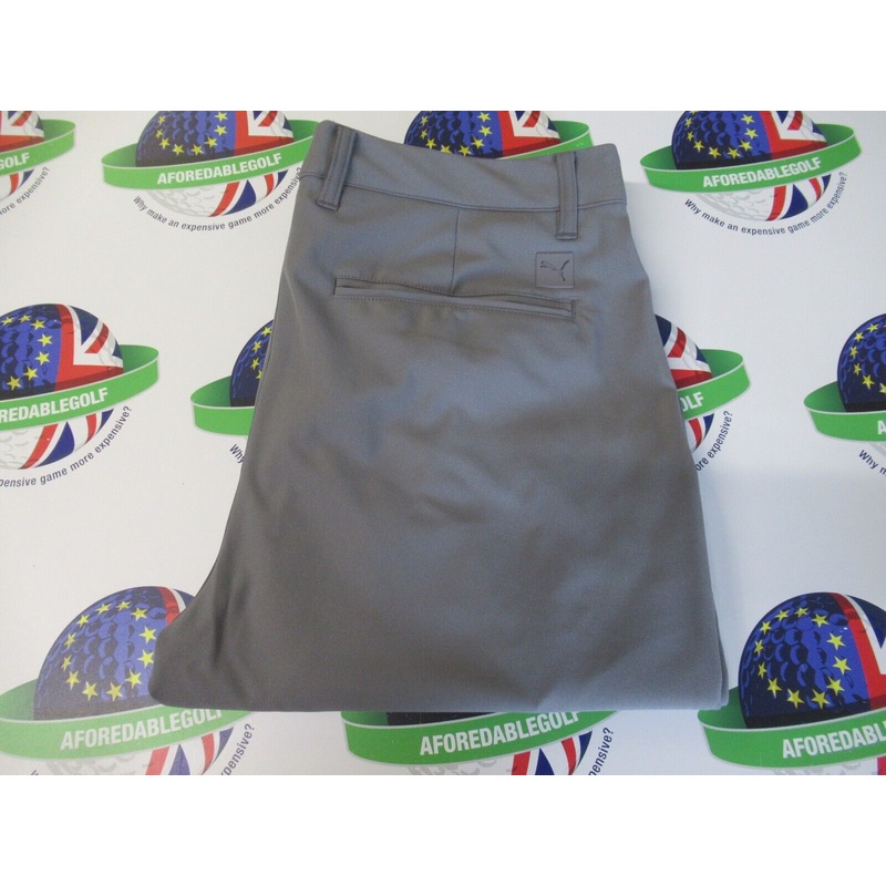 Puma Dealer Tailored Golf Trousers Slate Sky Waist 30 X Leg 30