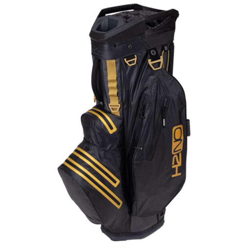 Sun Mountain H2NO Lite Cart Bag – Steel/Black/Gold