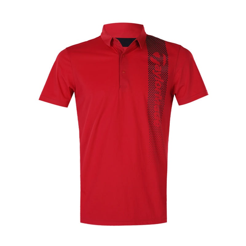 TAYLORMADE Tour Basic Mens Polo (Red)