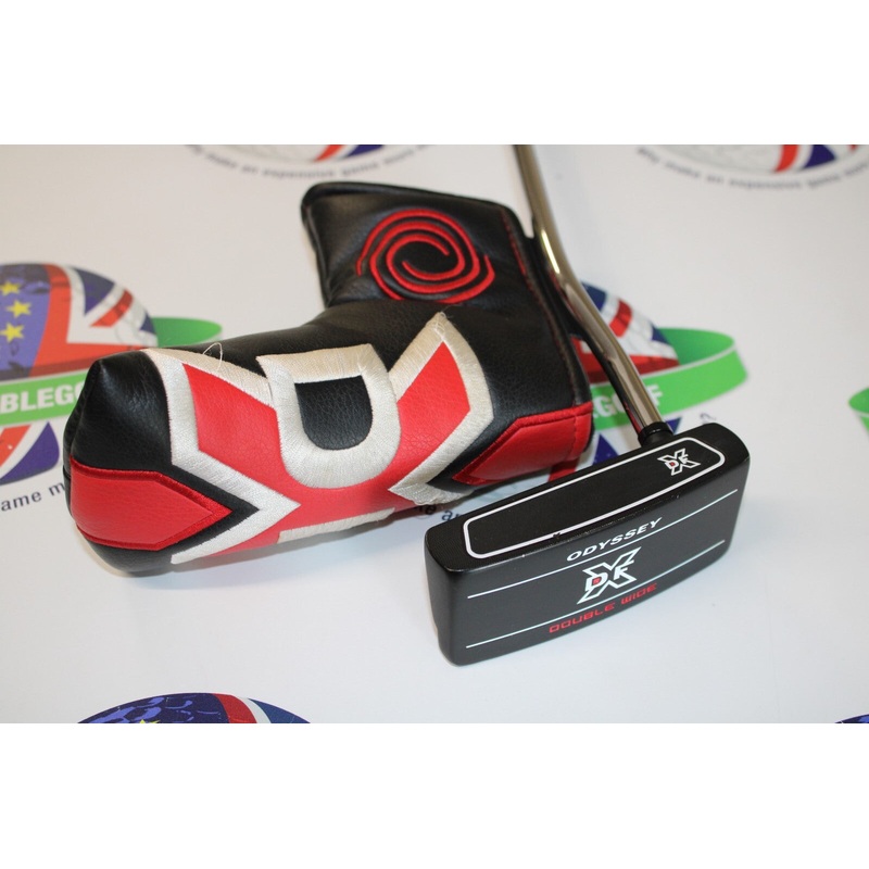 Used Odyssey Dxf Double Wide 35 Putter & Head Cover