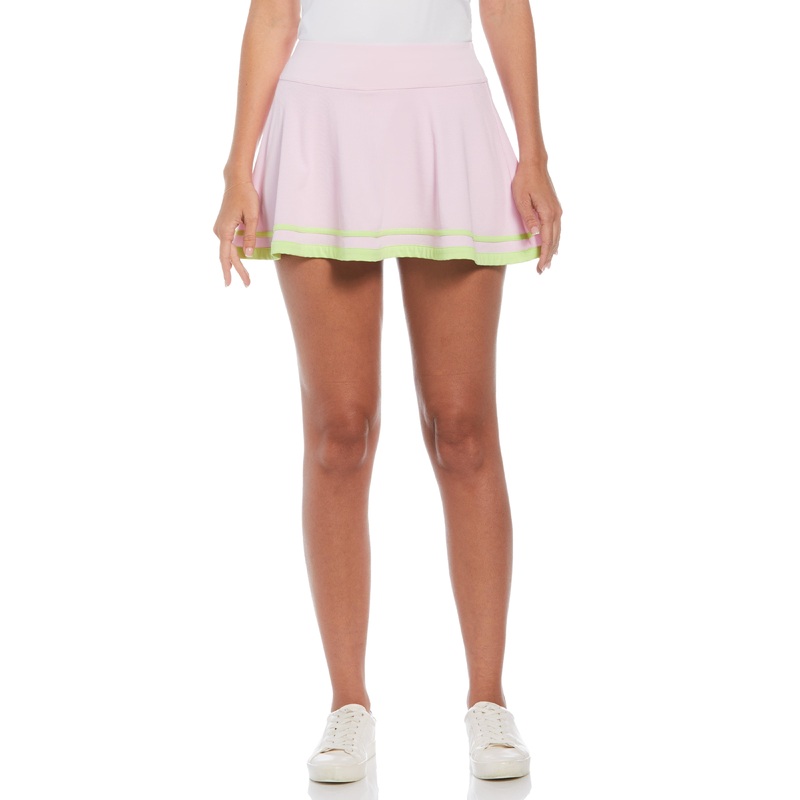 Women’s Ribbed Flounce Tennis Skort