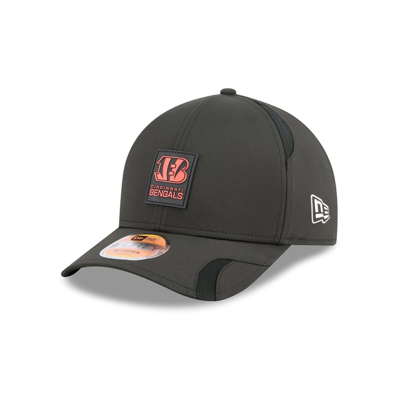 Cincinnati Bengals 2025 Sideline Hot Weather 9FORTY M-Crown Snapback Hat