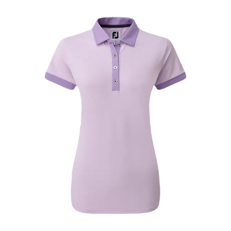 FOOTJOY Color Block Women’s Polo (Purple Cloud)