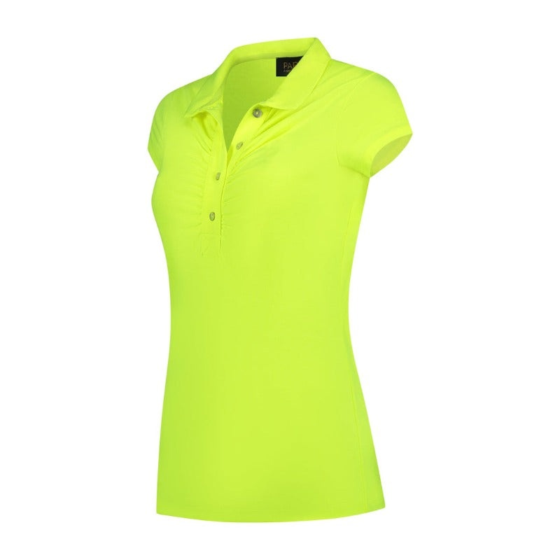 Par69 Bien S/S Polo – Neon Yellow
